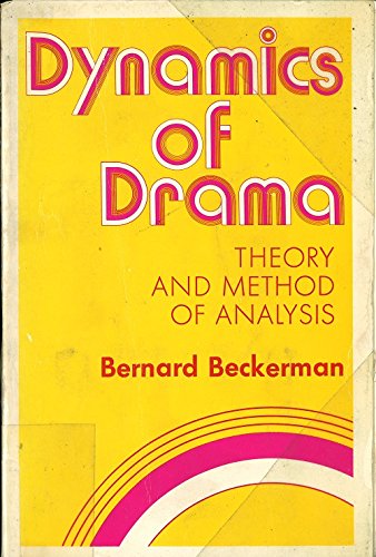 9780896760196: Dynamics of drama: Theory and method of analysis