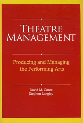 Imagen de archivo de Theatre Management a la venta por Orion Tech