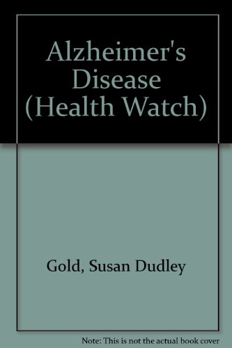 9780896868571: Alzheimer's Disease (Health Watch)