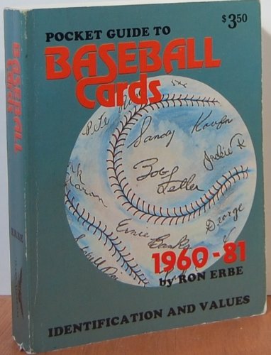 Imagen de archivo de Pocket Guide to Baseball Cards 1960-81, Identification and Values a la venta por Prairie Creek Books LLC.