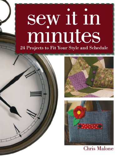 Beispielbild fr Sew It In Minutes: 24 Projects to Fit Your Style and Schedule zum Verkauf von WorldofBooks