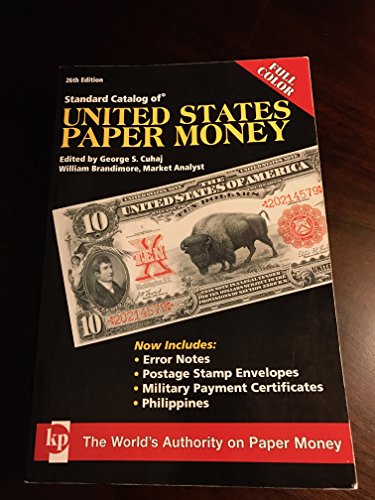 Beispielbild fr Standard Catalog of United States Paper Money zum Verkauf von Off The Shelf