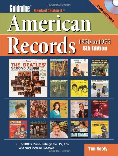 Stock image for Goldmine Standard Catalog of American Records, 1950-1975 [With DVD] for sale by ThriftBooks-Atlanta