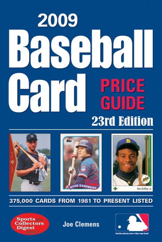 Beispielbild fr 2009 Baseball Card Price Guide zum Verkauf von Better World Books