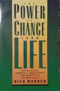9780896934726: The Power to Change Your Life