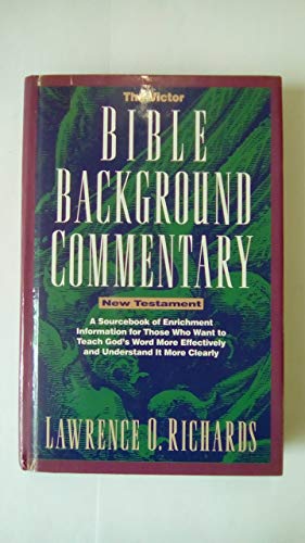 Beispielbild fr Bible Background Commentary NT zum Verkauf von Better World Books