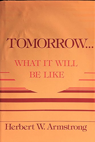 9780896960770: Tomorrow...What It Will Be Like