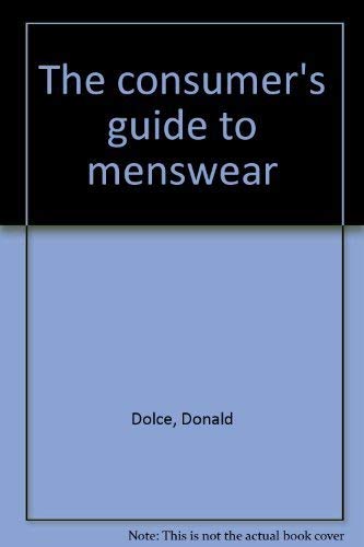 Imagen de archivo de The Consumer's Guide to Menswear a la venta por Better World Books
