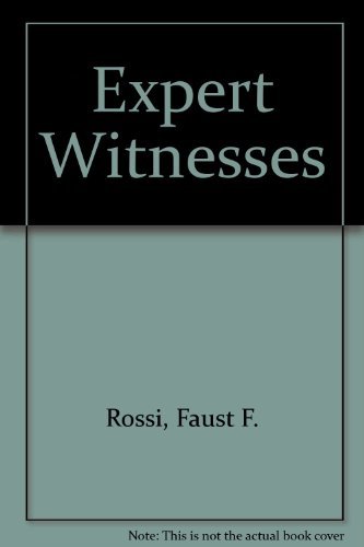 Beispielbild fr Expert Witnesses zum Verkauf von Wonder Book