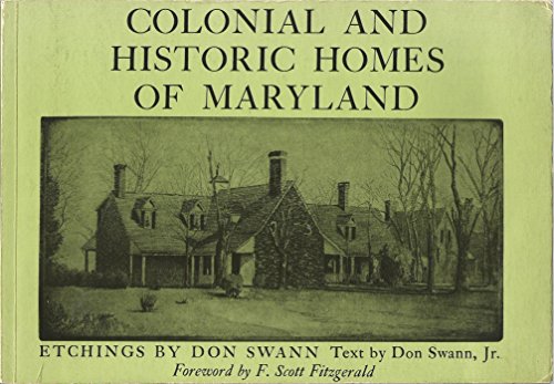 Beispielbild fr Colonial and historic homes of Maryland zum Verkauf von Wonder Book