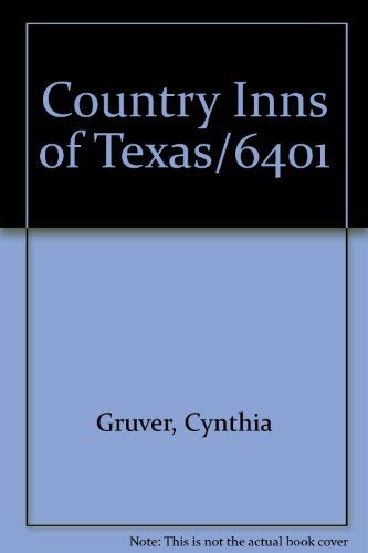 Stock image for Country Inns of Texas/6401 for sale by Booketeria Inc.