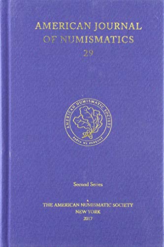 Stock image for American Journal of Numismatics 29 (2017) (Hardcover) for sale by CitiRetail