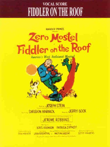 9780897241090: Fiddler on the Roof: Vocal Score