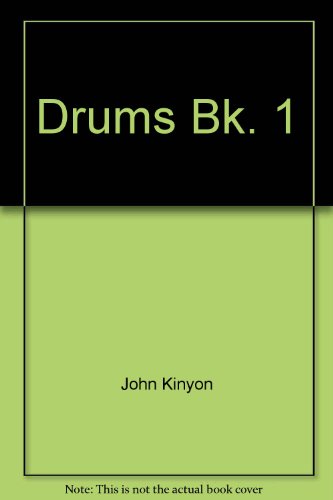 Breeze-Easy Drums: Method 1 (9780897243674) by John Kinyon