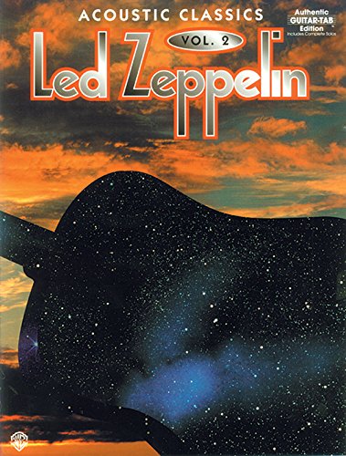 9780897245883: Led Zeppelin: v. 2 ("Led Zeppelin": Acoustic Classics - Authentic Guitar Tab Edition)