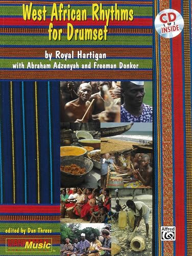 9780897247320: West african rhythms for drumset +cd