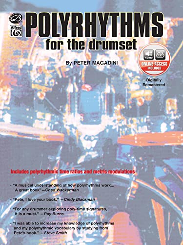 Stock image for Polyrhythms for the Drumset: Book & Online Audio for sale by PlumCircle