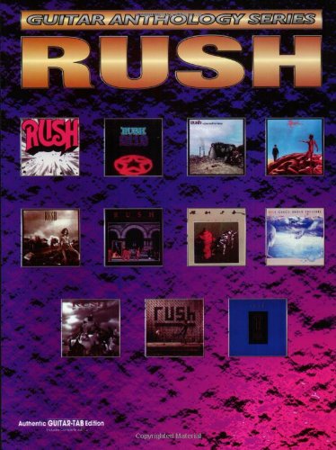 9780897249355: "Rush": Authentic Guitar Tab Edition (Guitar Anthology Series)