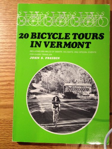 Beispielbild fr Twenty Bicycle Tours in Vermont zum Verkauf von Better World Books