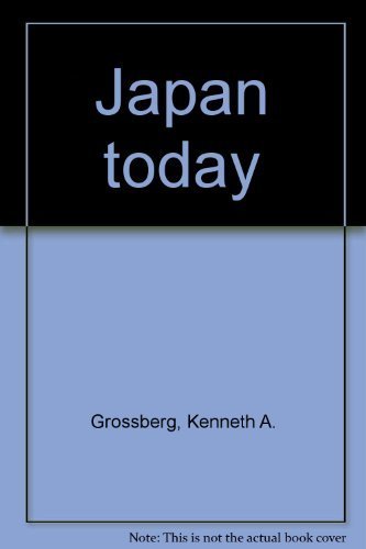 Beispielbild fr Japan today zum Verkauf von Wonder Book