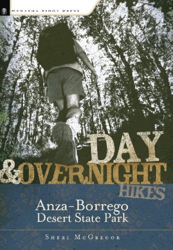 9780897329712: Day & Overnight Hikes in Anza-borrego Desert State Park [Lingua Inglese]