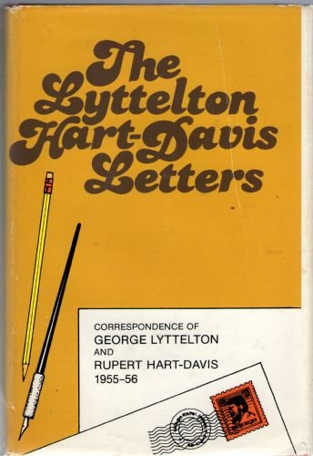Imagen de archivo de The Lyttelton/Hart-Davis Letters: Correspondence of George Lyttelton and Rupert Hart-Davis, 1955-56 (1) a la venta por HPB-Ruby