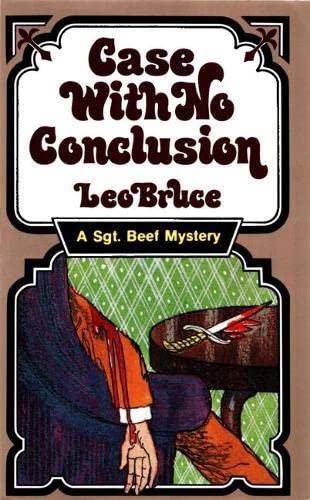 Beispielbild fr Case with No Conclusion: A Sergeant Beef Mystery (Sergeant Beef Series) zum Verkauf von SecondSale