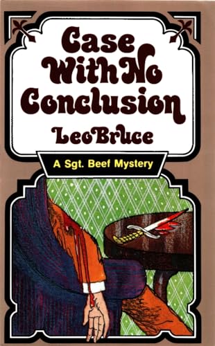 9780897331180: Case with No Conclusion: A Sergeant Beef Mystery (Sergeant Beef Series)