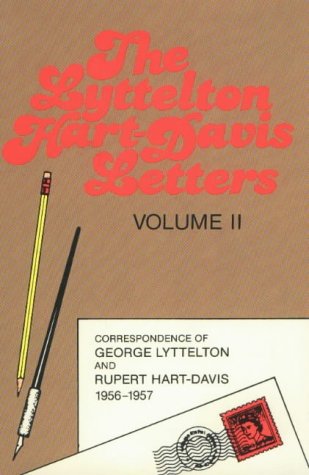 9780897331357: The Lyttelton Hart-Davis Letters: Correspondence of George Lyttelton and Rupert Hart-Davis : 1956-57 (2)