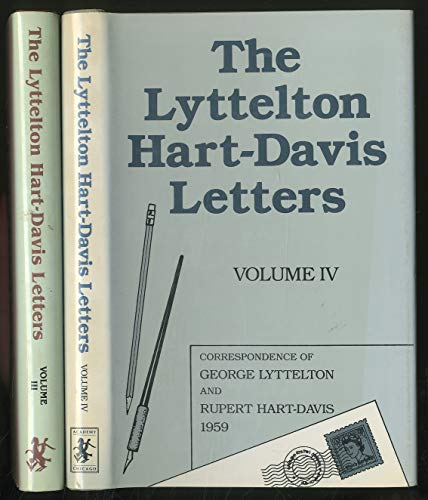 9780897332507: The Lyttelton Hart-Davis Letters (Volume IV): Correspondence of George Lyttelton and Rupert-Hart Davis, 1959
