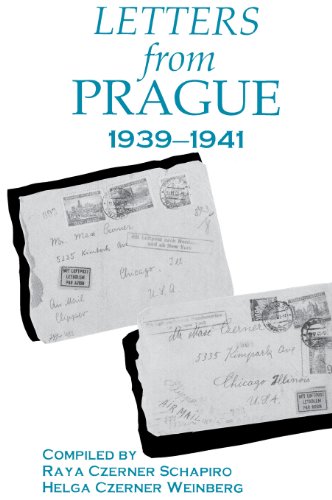 9780897333696: Letters from Prague, 1939-1941