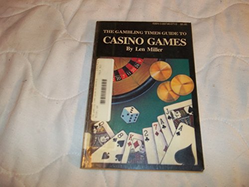 Beispielbild fr The Gambling Times Guide to Casino Games zum Verkauf von HPB-Diamond