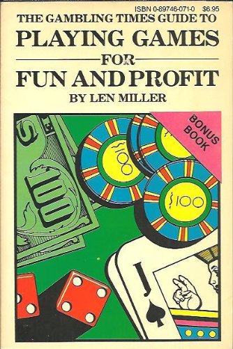 Beispielbild fr Gambling Times Guide to Casino Games zum Verkauf von Better World Books