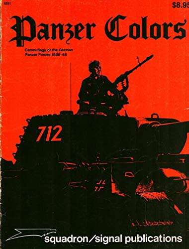 9780897470575: Panzer Colors: v. 1
