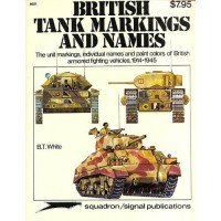 British Tank Markings & Names: Unit Markings, Individual Names & Paint Colors of British Armored ...