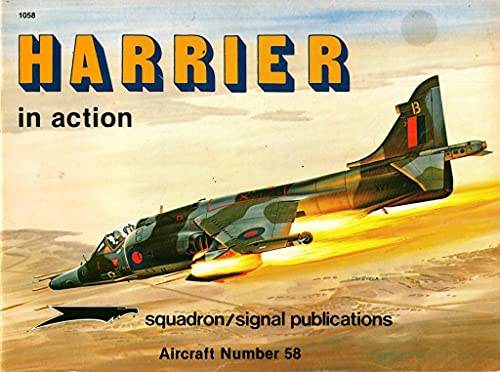 9780897471398: Harrier in Action - Aircraft No. 58