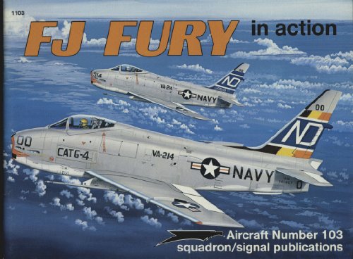 FJ Fury in action - Aircraft No. 103