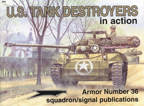 Stock image for US Tank Destroyers in action - Armor No. 36 for sale by HPB-Red