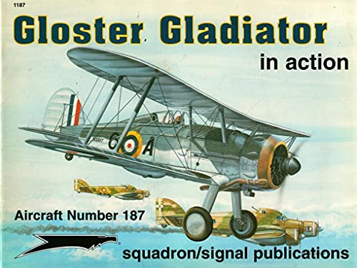 Gloster Gladiator in action - Aircraft No. 187