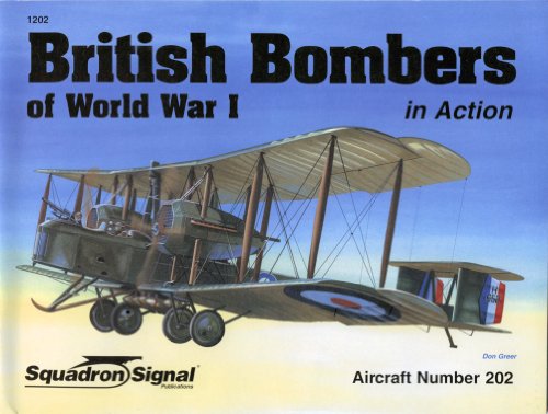 Stock image for British Bombers of World War I in Action - Aircraft No. 202 for sale by WorldofBooks