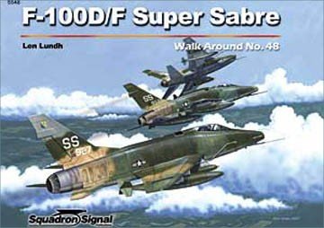 9780897475389: F-100D/F Super Sabre - Walk Around No. 48