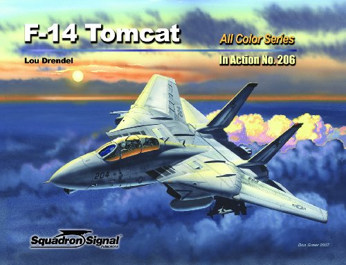 Stock image for F-14 Tomcat in action - Aircraft Color Series No. 206 by Lou Drendel (2007-05-03) for sale by My Dead Aunt's Books