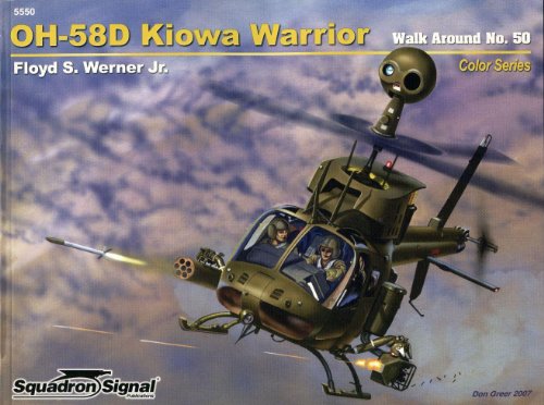 9780897475488: OH-58D Kiowa Warrior - Walk Around Color Series No. 50