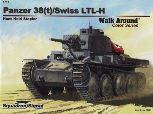 Stock image for Panzer 38(t) / Swiss LTL-H - Armor Walk Around Color Series No. 13 for sale by Books From California