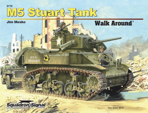 Imagen de archivo de M5 Stuart Tank - Armor Walk Around No. 19 a la venta por Bulk Book Warehouse