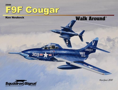 Stock image for F9F Cougar Walk Around for sale by Half Price Books Inc.