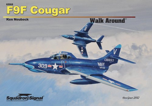 Stock image for F9F Cougar Walk Around - Hardcover for sale by SecondSale