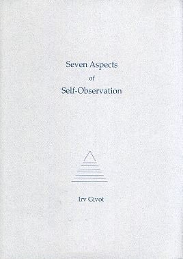 Stock image for Seven Aspects of Self-Observation for sale by Veronica's Books