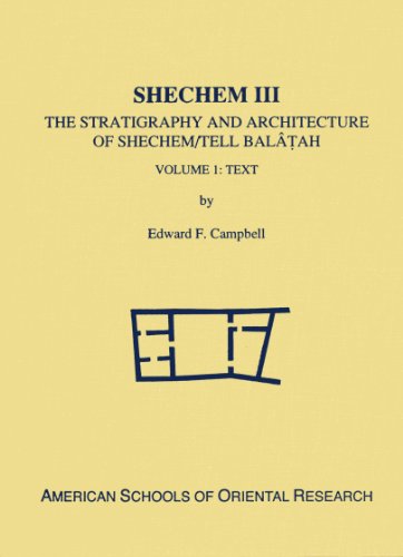 Beispielbild fr Shechem III (Hardcover) zum Verkauf von CitiRetail