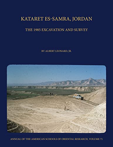 9780897570992: Kataret es-Samra, Jordan (Annual of Asor)